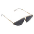 Burberry Women Sunglasses Gold/White W/ Grey Irregular BE3111-101787(68)